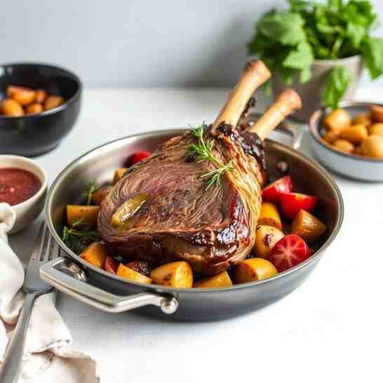 One-Pan Lamb Shoulder Recipe - Fork-Tender Oven